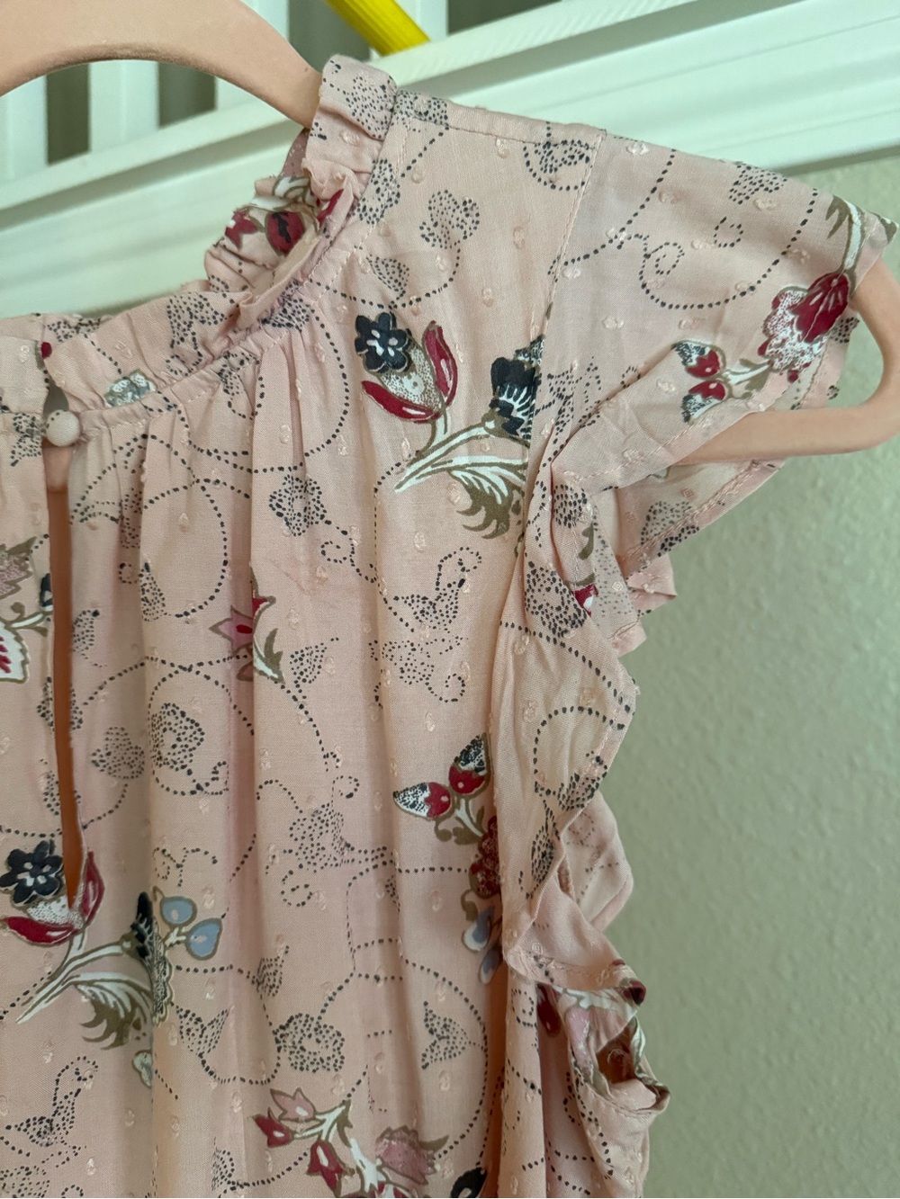 Women’s Loft Pink Floral Dress - Picture 5 of 11